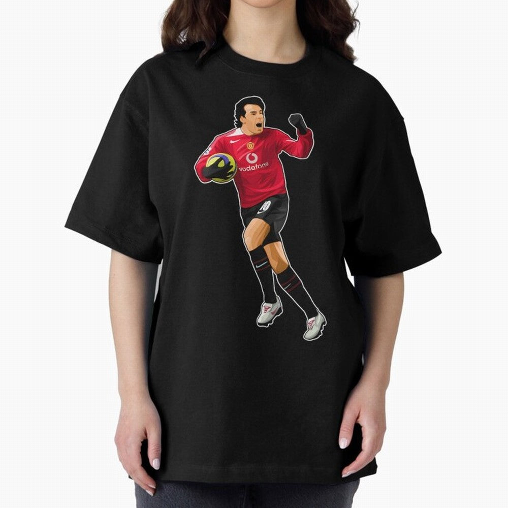Ruud Van Nistelrooy #10 Scooring Goals Oversized T-Shirt Make Memories around FIFA World Cup 2026 USA Canada Mexico Connected to Messi, France Energy, Classic Soccer Heritage, Championship Pressure, Fan Loyalty and International Pride; Perfect for