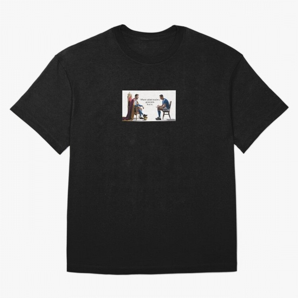 Messi and Ronaldo Oversized T-Shirt Celebrate Soccer Greatness during FIFA World Cup 2026 Group Stage Built around Neymar, Argentina and Brazil Energy, Fan Favorite Moments, National Team Passion, Big Match Drama and Soccer History; Made for