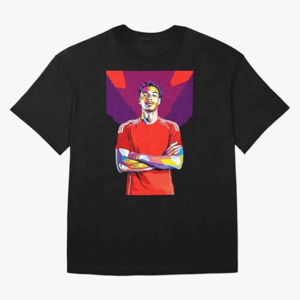 Ekitike in WPAP Style Oversized T-Shirt Bring Match Day Fire to the FIFA World Cup 2026 Journey through Haaland Highlights, Netherlands Pride, Stadium Memories, Football Loyalty, International Chants and Championship Tradition; Made for Collectors
