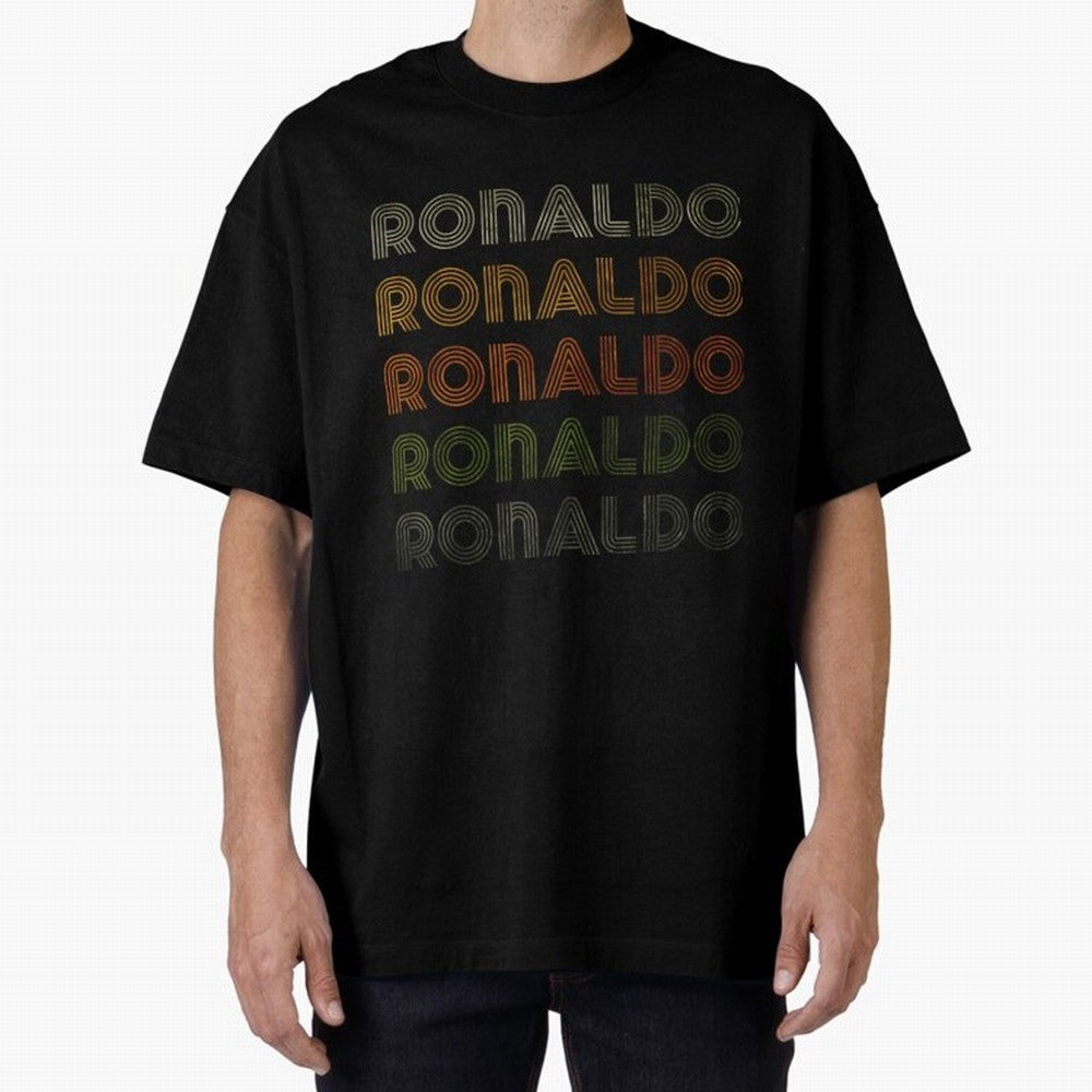 Love Heart Ronaldo Tee GrungeVintage Style Black Ronaldo Oversized T-Shirt Celebrate Every Goal in FIFA World Cup 2026 Group Stage Spirit, Driven by France, Cristiano Ronaldo, Haaland and CR7, Soccer Culture, Superstar Moments, National Team Dreams