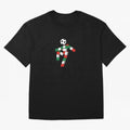 Ciao - World Cup 90' Mascote Logo Oversized T-Shirt Remember FIFA World Cup 2026 USA Canada Mexico Spirit, Filled with France and Portugal, Haaland, Classic Soccer Heritage, Championship Pressure, Fan Loyalty and International Pride; Great for
