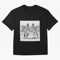 Virat and Ronaldo Oversized T-Shirt Celebrate Unforgettable Nights in Global Football Passion for FIFA World Cup 2026 USA Canada Mexico, Connected to Neymar, Haaland and Cristiano Ronaldo, Germany, Championship Spirit, Famous Goals, Roaring Crowds