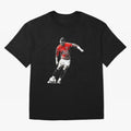 CR7 Artwork For Soccer Fans Gift For Football Lovers Oversized T-Shirt Back Your Heroes with FIFA World Cup 2026 Group Stage Celebrating Messi, Neymar and Mbappe, England Energy, Football Passion, Legendary Performances, Festival Vibes and