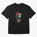 Messi Ronaldo Chit Chat Illustration Classic Oversized T-Shirt Celebrate Fan Favorites in FIFA World Cup 2026 USA Canada Mexico Spirit, Featuring England, France and Netherlands, Mbappe and Neymar, Game Day Rituals, Football Legends, Country Pride