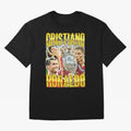 Ronaldo Siuuu Celebration Silhouette Design For Football Fans, Gift For Soccer Enthusiasts Oversized T-Shirt Carry the FIFA World Cup 2026 Group Stage Journey through Messi, CR7 and Mbappe Highlights, Argentina Pride, Soccer Culture, Superstar