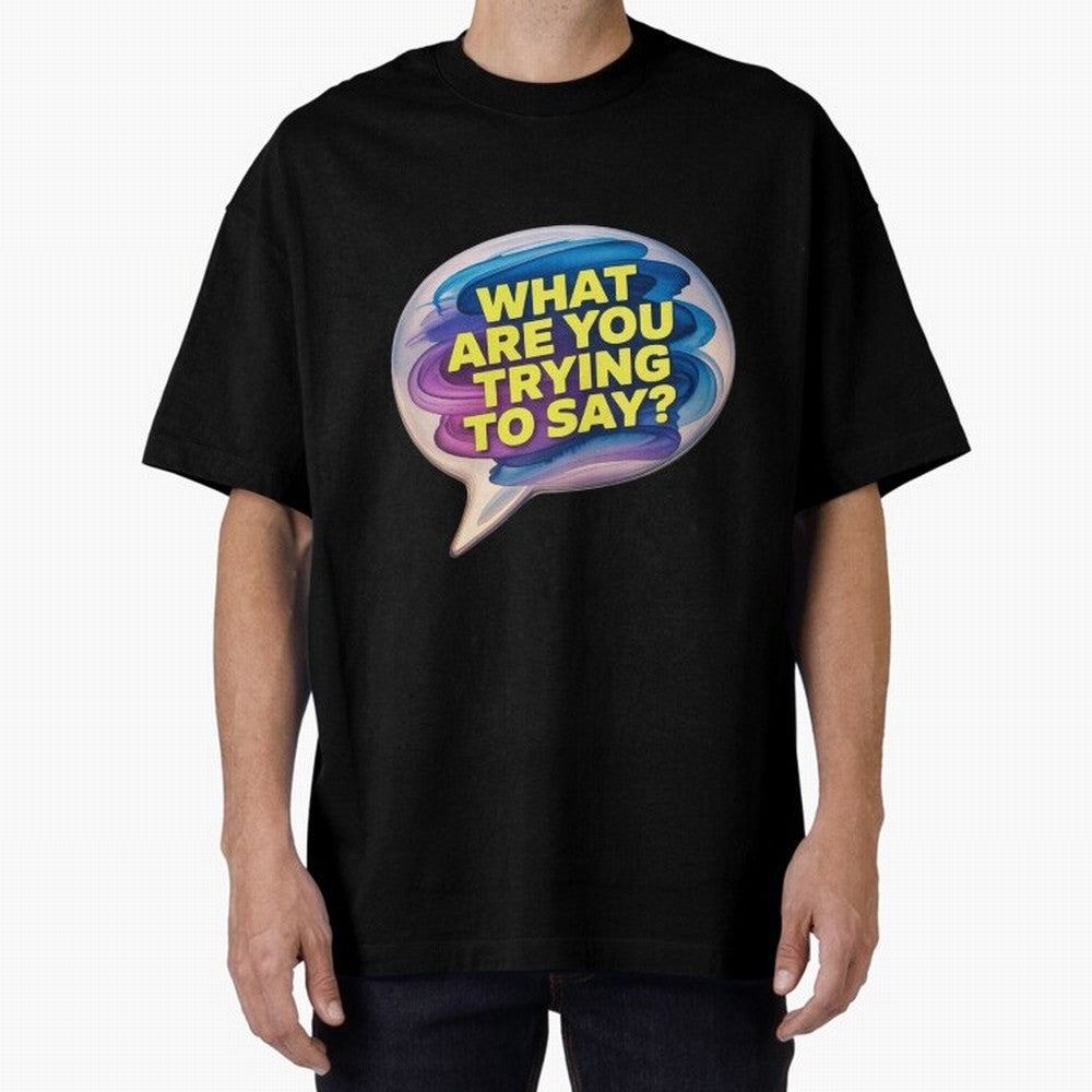 A photograph of a vibrant, oversized speech bubble Oversized T-Shirt Build FIFA World Cup 2026 USA Canada Mexico Spirit, Built around Spain, Cristiano Ronaldo, Vintage Soccer Flavor, Modern Football Stars, National Flags and Final Night Emotion;