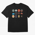 Legendary Lager Lineup ¨C Football Icons as Beer Labels (Sticker Set / Poster) Oversized T-Shirt Fuel the FIFA World Cup 2026 USA Canada Mexico Journey through Haaland and Mbappe Highlights, England and Germany Pride, Fan Favorite Moments, National