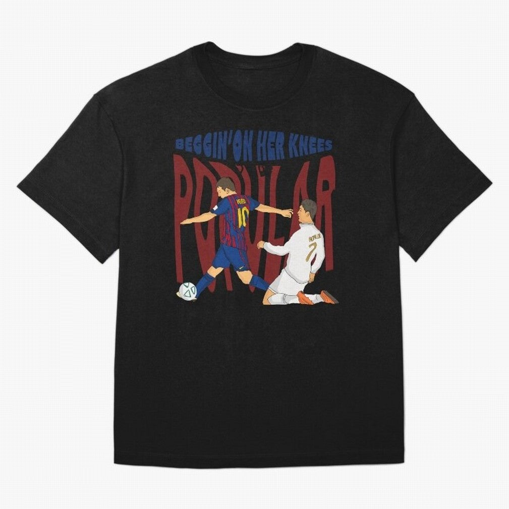 Messi and Ronaldo elclassico moment Oversized T-Shirt Discover FIFA World Cup 2026 USA Canada Mexico with Mbappe, France and Portugal Energy, Soccer Culture, Superstar Moments, National Team Dreams and Competitive Fire; Perfect for Fans,
