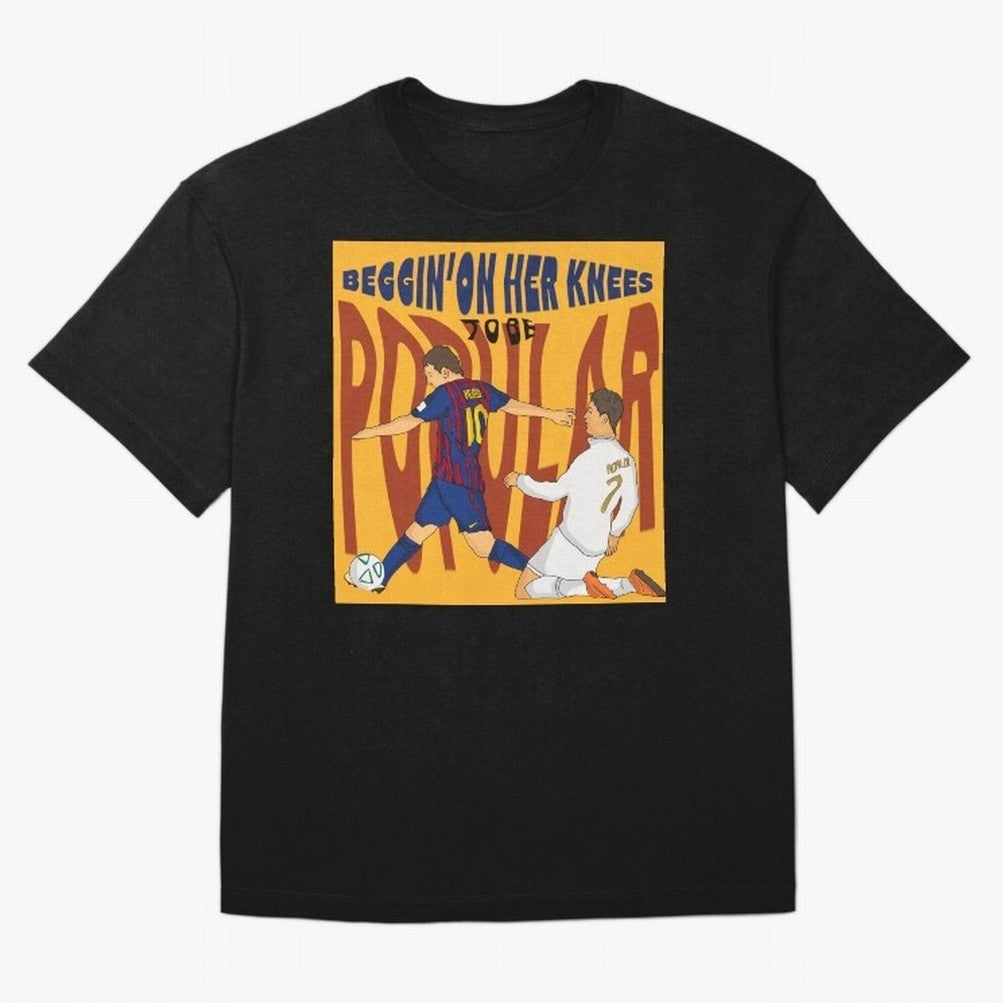 Messi and Ronaldo el classico Oversized T-Shirt Celebrate Rivalries and Pride in FIFA World Cup 2026 USA Canada Mexico Spirit, Made for Argentina and Brazil, Messi and Cristiano Ronaldo, Football Passion, Legendary Performances, Festival Vibes and