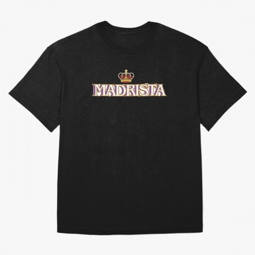 Madrista - Real Madrid Oversized T-Shirt Get Ready for the FIFA World Cup 2026 USA Canada Mexico Journey through Mbappe and Neymar Highlights, Brazil, Portugal and Argentina Pride, Classic Soccer Heritage, Championship Pressure, Fan Loyalty and
