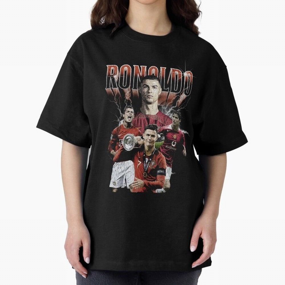 CR7 Vintage T-Shirt Oversized T-Shirt Turn Up for the FIFA World Cup 2026 Group Stage Journey through Messi and Cristiano Ronaldo Highlights, Spain Pride, Champion Mindset, Group Stage Buzz, Knockout Tension and Passionate Fan Culture; Perfect for