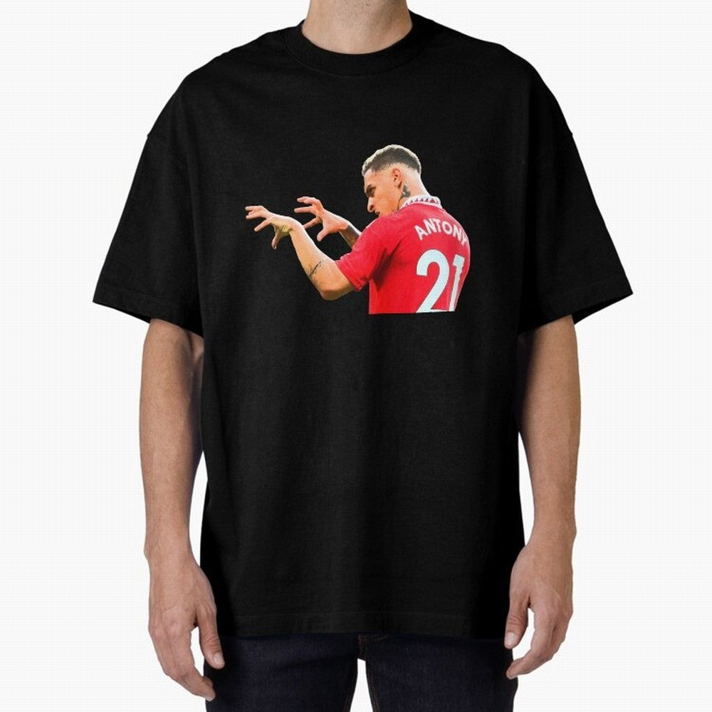Antony Oversized T-Shirt Keep Football History Alive during Match Day Hype around FIFA World Cup 2026 Group Stage, Mbappe, Spain, Fan Favorite Moments, National Team Passion, Big Match Drama and Soccer History; Great for Supporters Who Love