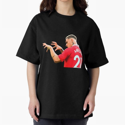 Antony Oversized T-Shirt Keep Football History Alive during Match Day Hype around FIFA World Cup 2026 Group Stage, Mbappe, Spain, Fan Favorite Moments, National Team Passion, Big Match Drama and Soccer History; Great for Supporters Who Love