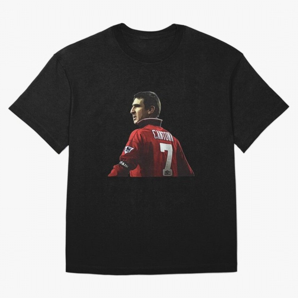 King of Manchester Eric Cantona Oversized T-Shirt Back the Journey through FIFA World Cup 2026 Group Stage for Fans of Neymar, Haaland and Cristiano Ronaldo and Argentina and Brazil, Bringing Football Festival Excitement, Trophy Ambitions, Country