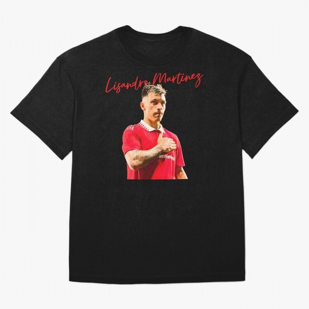 Lisandro Martinez Oversized T-Shirt Celebrate Fan Favorites in FIFA World Cup 2026 USA Canada Mexico Filled with Messi, France and Portugal Energy, Tournament Hype, Historic Matchups, Family Viewing Parties and Global Sports Pride; Great for