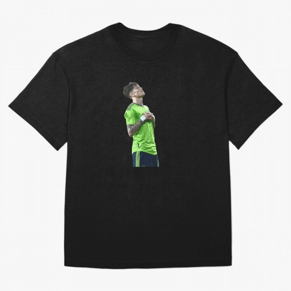 Alejandro Garnacho Oversized T-Shirt Embrace FIFA World Cup 2026 USA Canada Mexico Spirit, Capturing Netherlands, Messi, Soccer Culture, Superstar Moments, National Team Dreams and Competitive Fire; Perfect for Supporters Who Want Bold Football