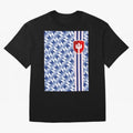 Manchester United 94 Away Jersey Pattern Oversized T-Shirt Join Supporters Worldwide for FIFA World Cup 2026 USA Canada Mexico Connected to Cristiano Ronaldo, Spain and Netherlands Energy, Football Festival Excitement, Trophy Ambitions, Country
