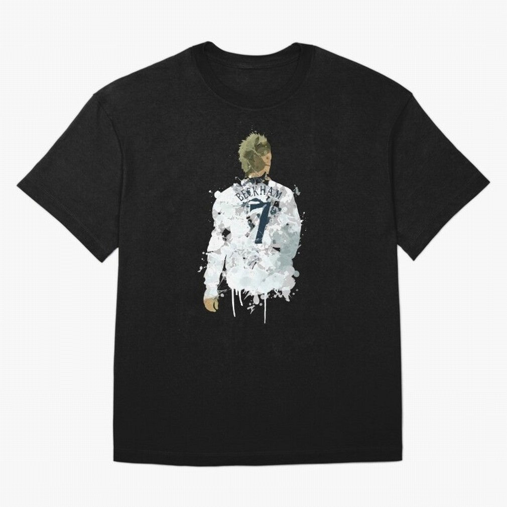 David Beckham England Captain Art Oversized T-Shirt Join the Global Buzz around Match Day Hype around FIFA World Cup 2026, Messi, Neymar and Mbappe, Portugal, Supporter Pride, Iconic Celebrations, Legendary Names and Global Match Day Energy;
