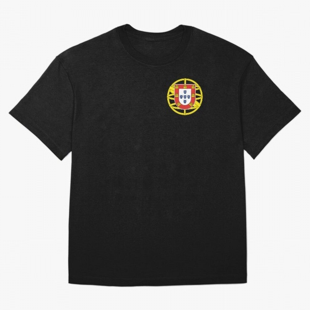 Portugal Coat of Arms Oversized T-Shirt Wear the Spirit of FIFA World Cup 2026 Capturing Neymar, Haaland and Cristiano Ronaldo, Portugal, Spain and Germany Energy, Vintage Soccer Flavor, Modern Football Stars, National Flags and Final Night