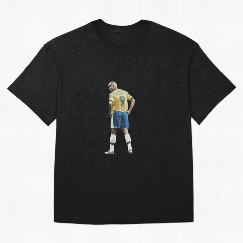 Brazilian Football Player from Milano Oversized T-Shirt Follow the Final Road of FIFA World Cup 2026 Spirit, Built around Argentina, France and Brazil, Mbappe, Stadium Memories, Football Loyalty, International Chants and Championship Tradition;
