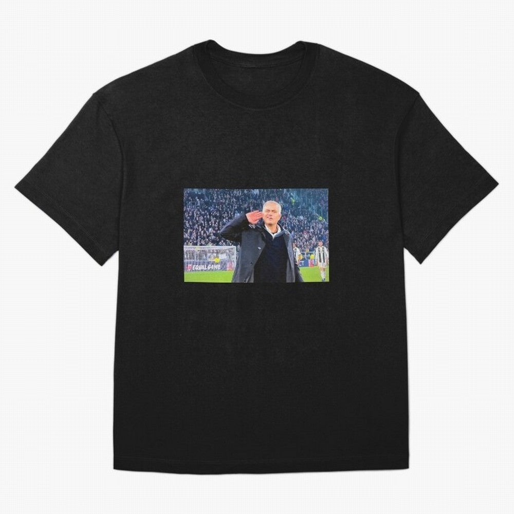Mourinho VS Juventus Oversized T-Shirt Show Fan Pride Across FIFA World Cup 2026 Group Stage Centered on Mbappe and Neymar, Netherlands Energy, Championship Spirit, Famous Goals, Roaring Crowds and International Football Unity; Ideal for Fans Who
