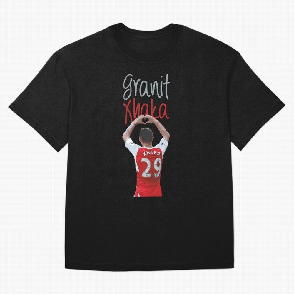 Granit Xhaka Oversized T-Shirt Join FIFA World Cup 2026 USA Canada Mexico Inspired by Cristiano Ronaldo, France and Portugal Energy, Tournament Hype, Historic Matchups, Family Viewing Parties and Global Sports Pride; Perfect for Fans, Collectors,