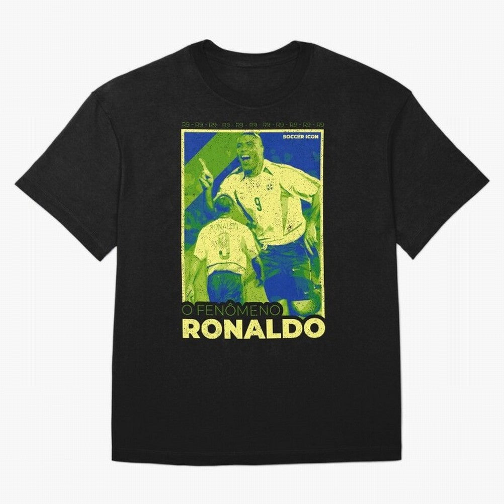 Ronaldo - Street Art - Soccer Icons Oversized T-Shirt Support Your Favorite Stars during FIFA World Cup 2026 USA Canada Mexico Highlighting Haaland, England and Germany Energy, Classic Soccer Heritage, Championship Pressure, Fan Loyalty and