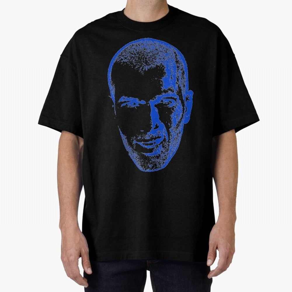 Zizou Zidane Oversized T-Shirt Build FIFA World Cup 2026 USA Canada Mexico Spirit, Filled with Brazil, Portugal and Argentina, Messi, Goal Celebration Energy, Supporter Heritage, Football Icons and Worldwide Tournament Joy; Made for Die Hard