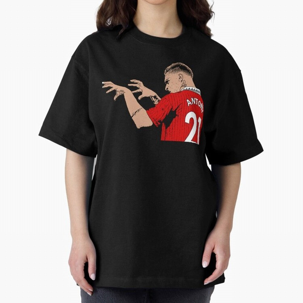 Antony Oversized T-Shirt Share the Excitement of FIFA World Cup 2026 Group Stage Built around Haaland and Mbappe, Argentina and Brazil Energy, Soccer Culture, Superstar Moments, National Team Dreams and Competitive Fire; Built for Supporters