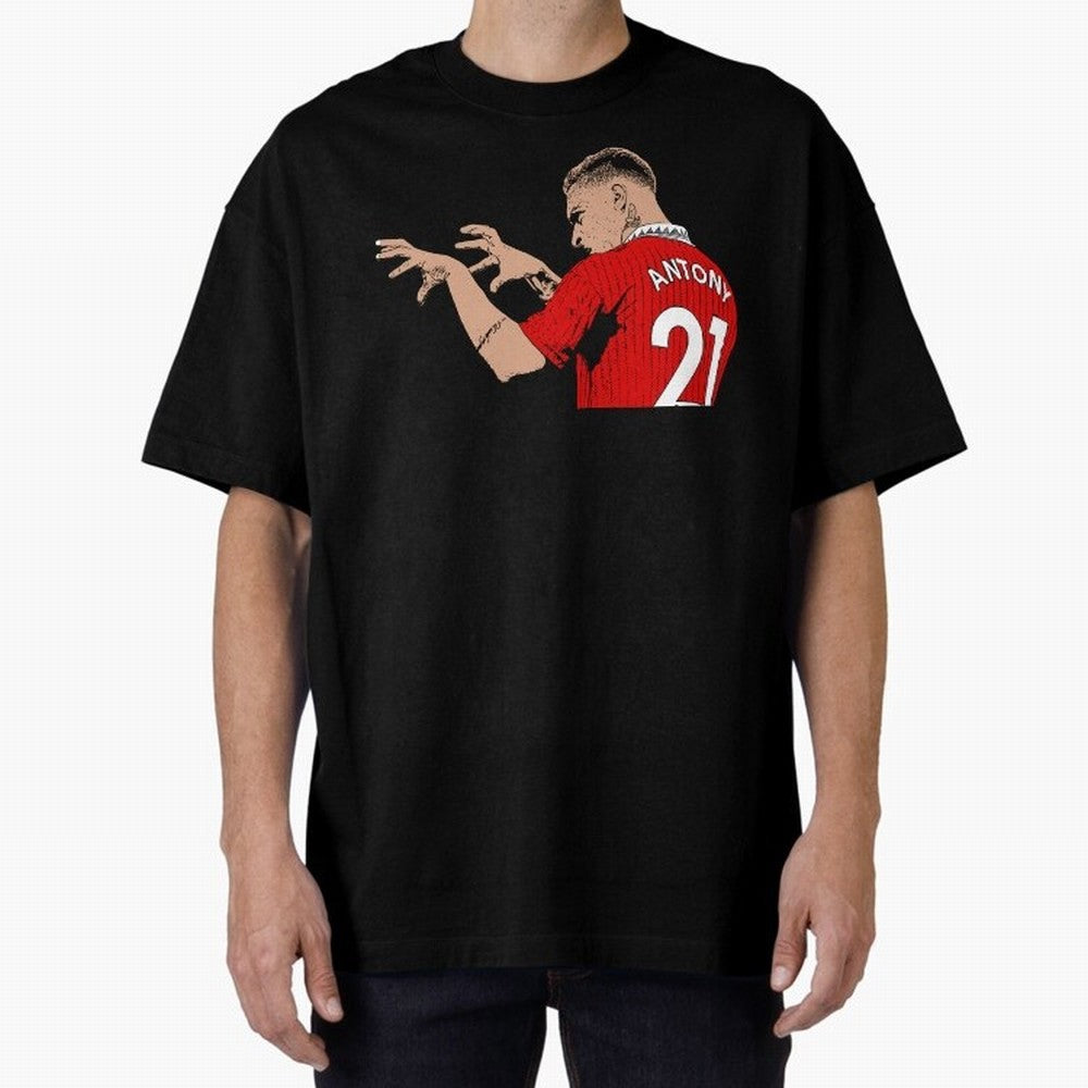 Antony Oversized T-Shirt Share the Excitement of FIFA World Cup 2026 Group Stage Built around Haaland and Mbappe, Argentina and Brazil Energy, Soccer Culture, Superstar Moments, National Team Dreams and Competitive Fire; Built for Supporters