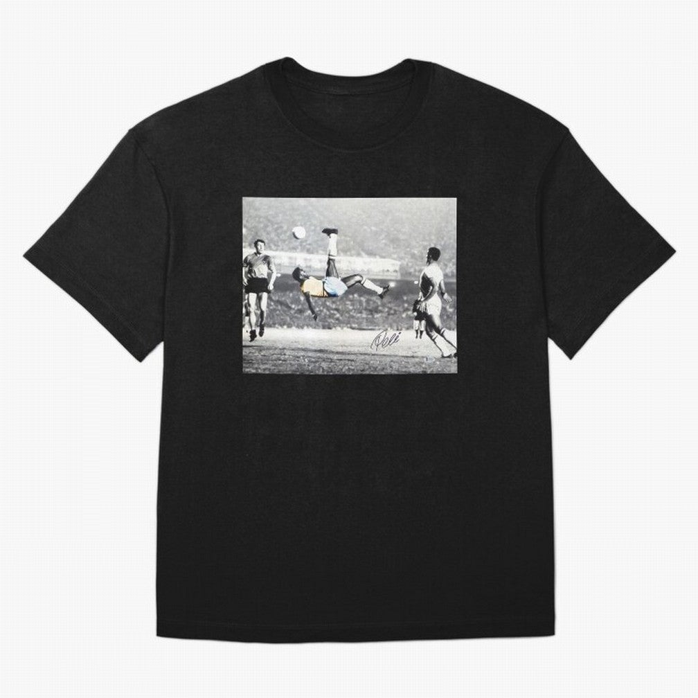Classic Pele Bicycle Kick Legend1 Oversized T-Shirt Upgrade Match Day Hype around FIFA World Cup 2026 Group Stage, Mbappe, Argentina, France and Brazil, Supporter Pride, Iconic Celebrations, Legendary Names and Global Match Day Energy; Ideal for