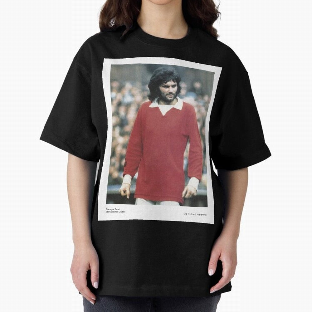 George Best - Manchester United Oversized T-Shirt Celebrate Fan Favorites in the FIFA World Cup 2026 Journey through Mbappe and Neymar Highlights, England and Germany Pride, Football Festival Excitement, Trophy Ambitions, Country Rivalries and Star