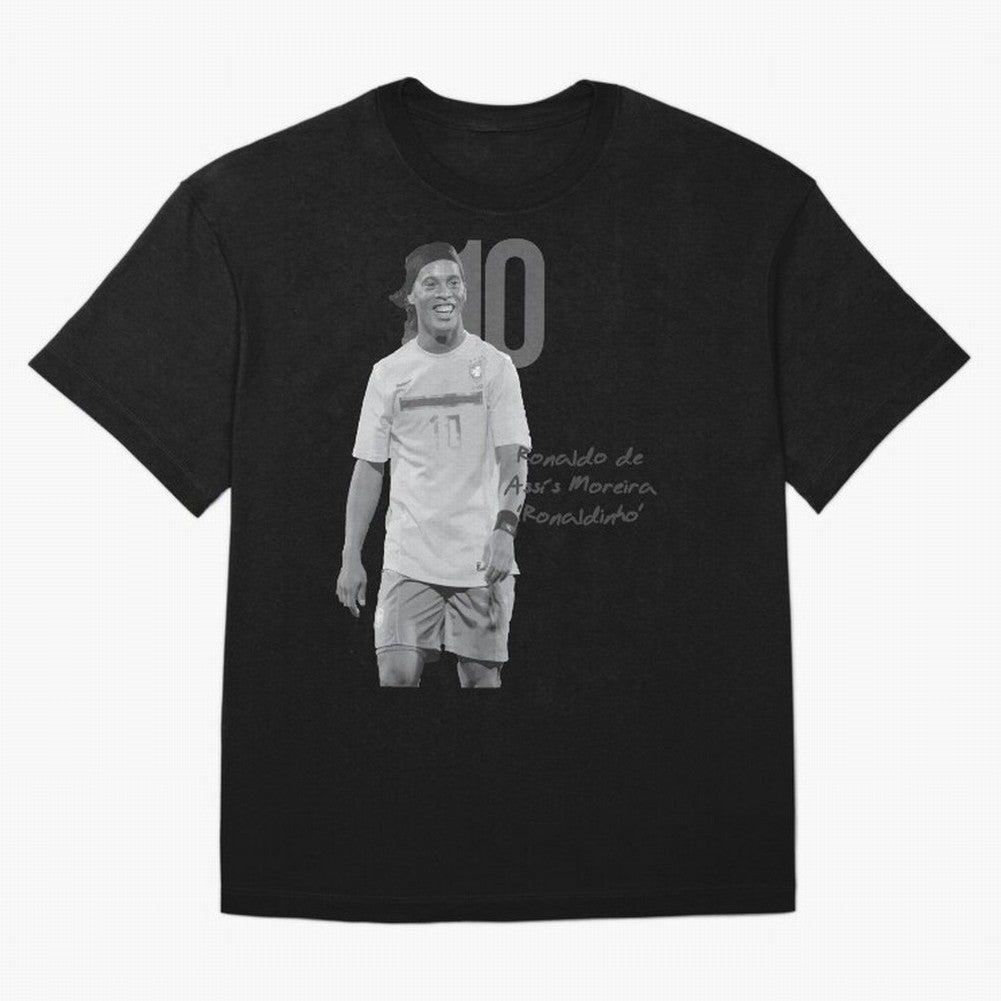 Ronaldo de Assis Moreira Ronaldinho Oversized T-Shirt Treasure FIFA World Cup 2026 USA Canada Mexico Spirit, Driven by Portugal, Spain and Germany, Messi and Cristiano Ronaldo, Goal Celebration Energy, Supporter Heritage, Football Icons and
