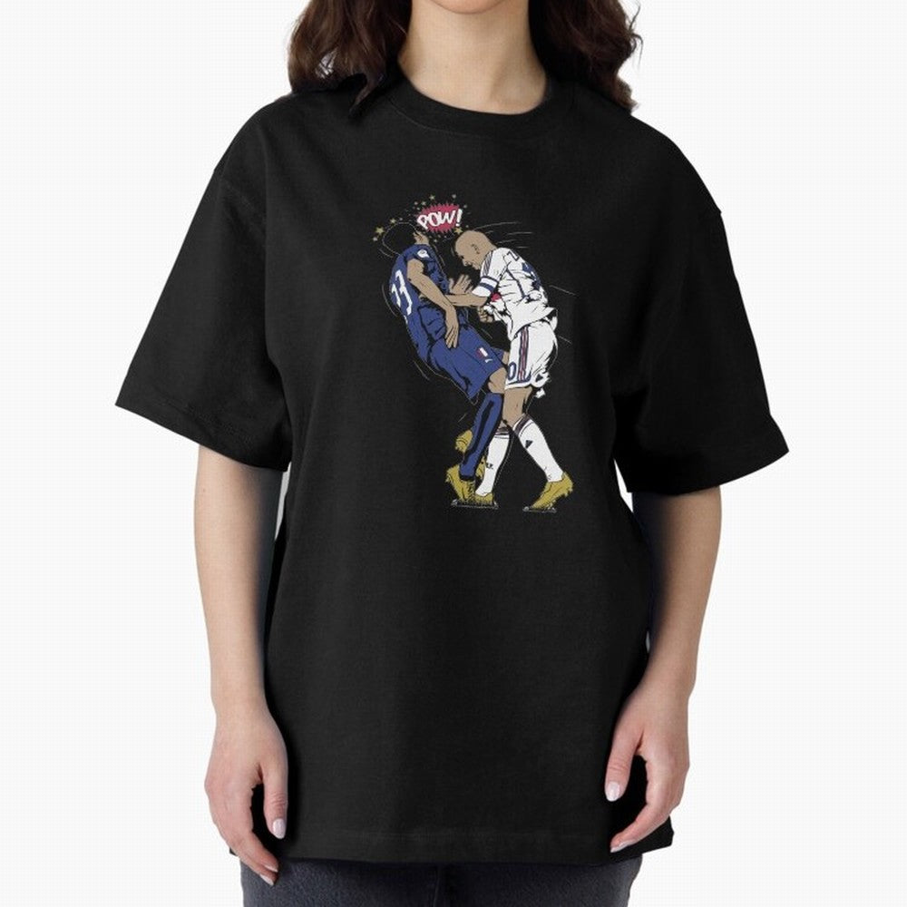Zinedine Zidane Oversized T-Shirt Stand Out with Spirit from the FIFA World Cup 2026 Journey through Haaland Highlights, France Pride, Champion Mindset, Group Stage Buzz, Knockout Tension and Passionate Fan Culture; Great for Supporters Who Love