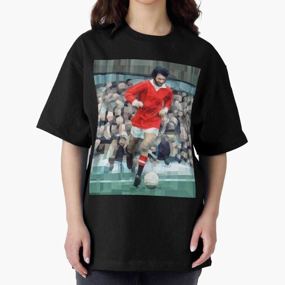George Best Oversized T-Shirt Join Supporters Worldwide for the FIFA World Cup 2026 Journey through CR7 Highlights, England Pride, Stadium Chants, National Pride, Trophy Dreams and Unforgettable Football Memories; Made for Die Hard Supporters,
