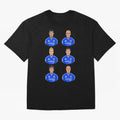 Los Galacticos Oversized T-Shirt Turn Up for Global Football Passion for FIFA World Cup 2026, Filled with Haaland, Portugal, Spain and Germany, Goal Celebration Energy, Supporter Heritage, Football Icons and Worldwide Tournament Joy; Perfect for