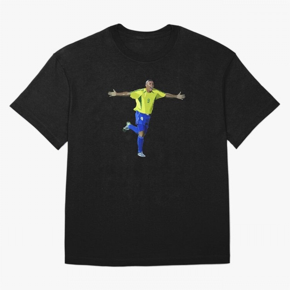 Brazilian Legend Ronaldo Oversized T-Shirt Show Match Day Excitement for FIFA World Cup 2026 Group Stage Spirit, Celebrating Spain, Mbappe, Soccer Culture, Superstar Moments, National Team Dreams and Competitive Fire; Great for Supporters Who Love