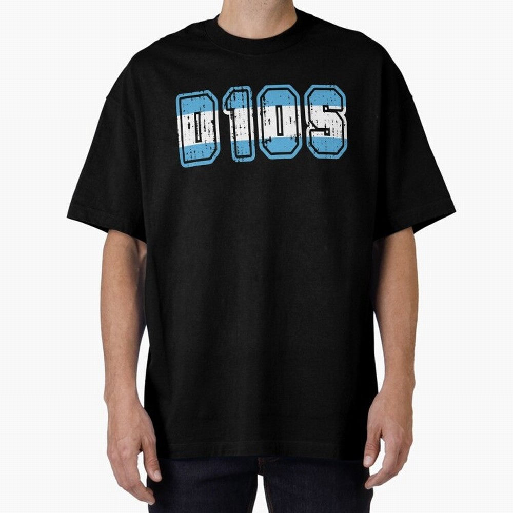 Dios Oversized T-Shirt Bring Match Day Fire to Match Day Hype around FIFA World Cup 2026 USA Canada Mexico, CR7 and Messi, Germany, Soccer Culture, Superstar Moments, National Team Dreams and Competitive Fire; Great for Supporters Who Love