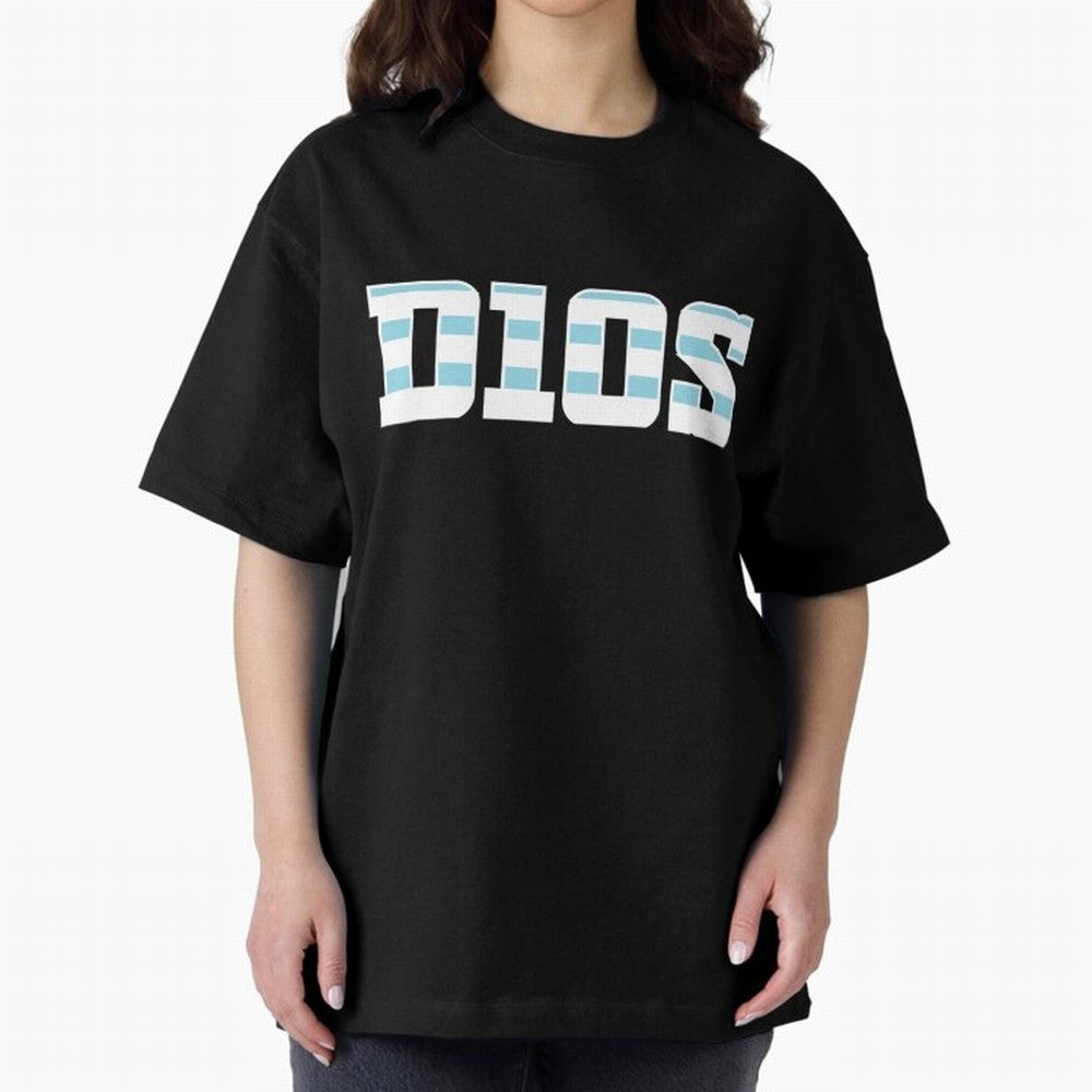D10S Oversized T-Shirt Celebrate Soccer Greatness during FIFA World Cup 2026 USA Canada Mexico Capturing CR7 and Messi, Portugal Energy, Fan Favorite Moments, National Team Passion, Big Match Drama and Soccer History; Ideal for Fans Who Follow