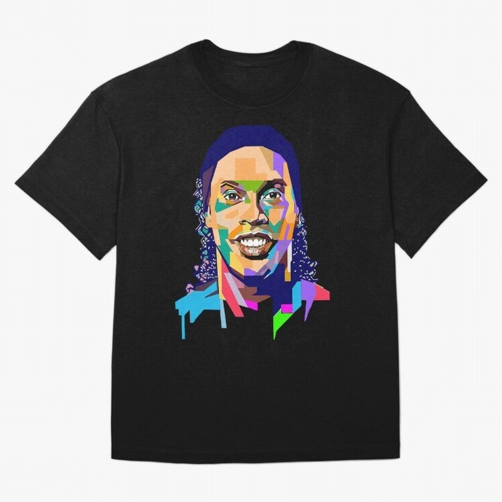 Ronaldinho Oversized T-Shirt Celebrate the Magic of FIFA World Cup 2026 Spirit, with England, France and Netherlands, Cristiano Ronaldo, Haaland and CR7, Stadium Memories, Football Loyalty, International Chants and Championship Tradition; Great for