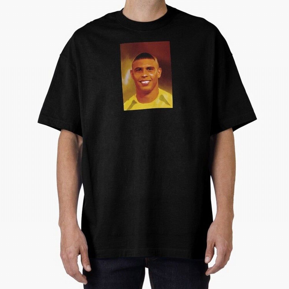 Ronaldo Nazario Digital Painting Oversized T-Shirt Bring Match Day Fire to the FIFA World Cup 2026 Journey through Cristiano Ronaldo, Haaland and CR7 Highlights, Portugal Pride, Stadium Chants, National Pride, Trophy Dreams and Unforgettable