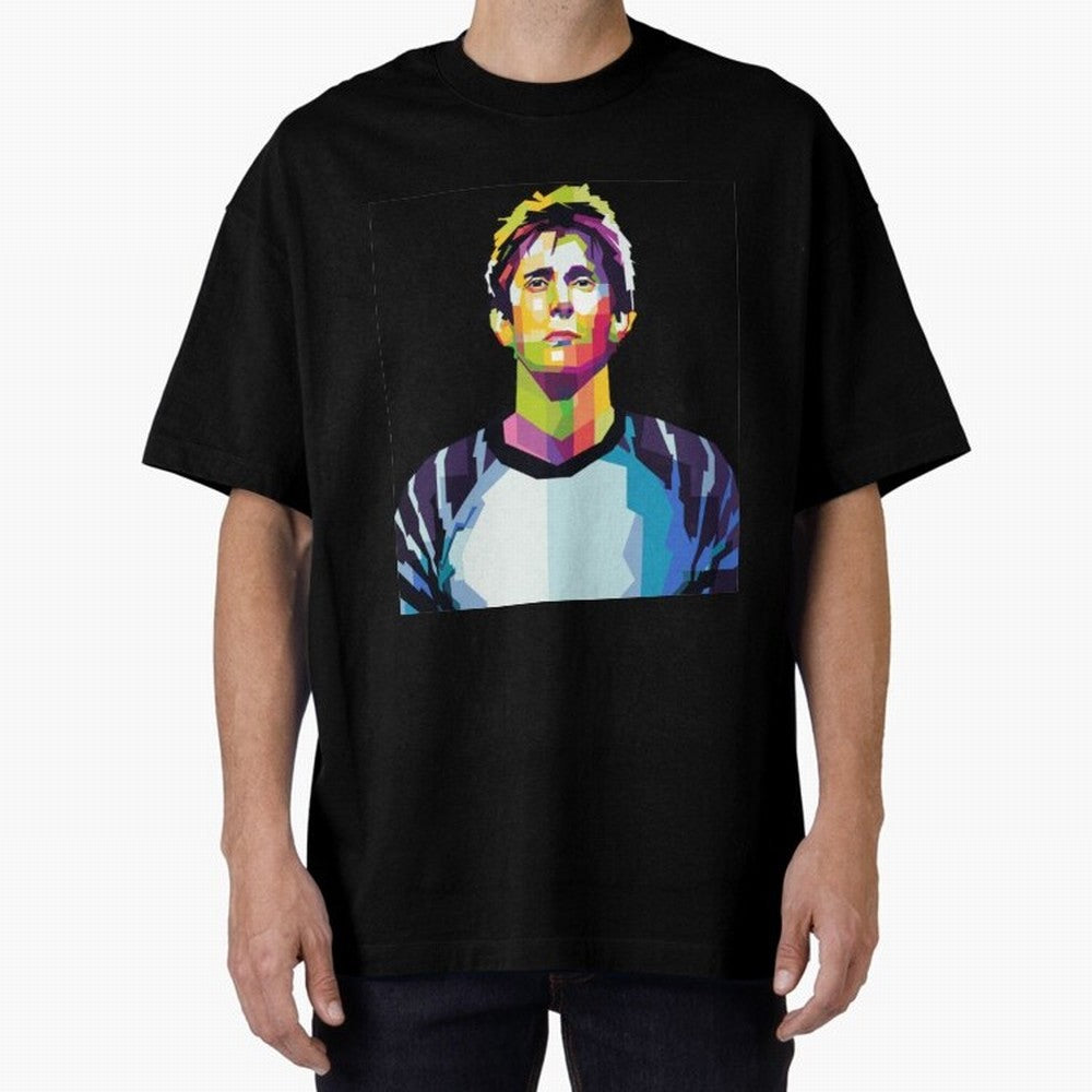Edwin Van Der Sar Oversized T-Shirt Carry National Pride through Match Day Hype around FIFA World Cup 2026, Messi and Cristiano Ronaldo, France, Championship Spirit, Famous Goals, Roaring Crowds and International Football Unity; Created for Match