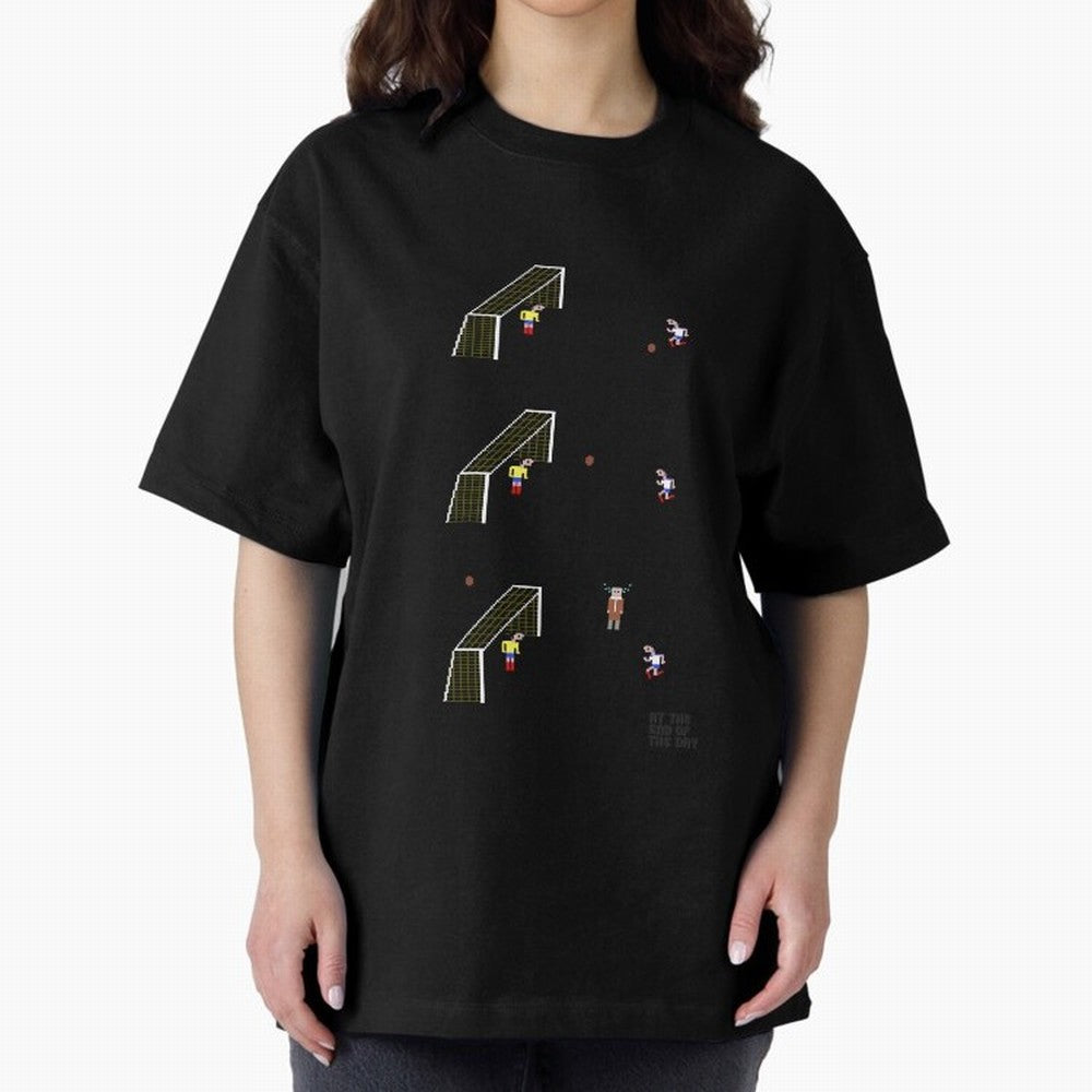 Penalty miss Oversized T-Shirt Relive FIFA World Cup 2026 for Fans of Messi and England and Germany, Bringing Supporter Pride, Iconic Celebrations, Legendary Names and Global Match Day Energy; Made for Die Hard Supporters, Soccer Lovers, Game Day