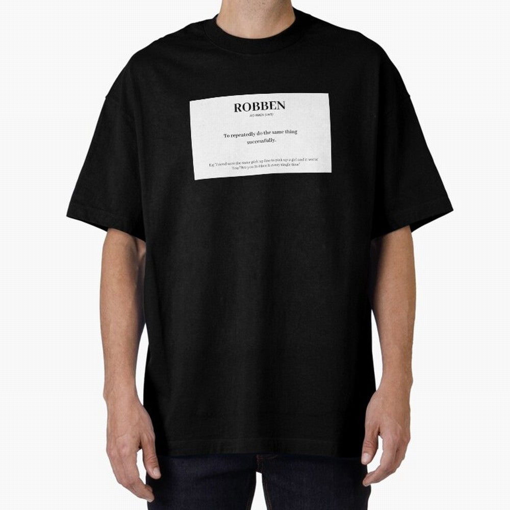 ROBBEN Oversized T-Shirt Feel the Roar of the FIFA World Cup 2026 USA Canada Mexico Journey through Cristiano Ronaldo, Haaland and CR7 Highlights, Netherlands Pride, Champion Mindset, Group Stage Buzz, Knockout Tension and Passionate Fan Culture;