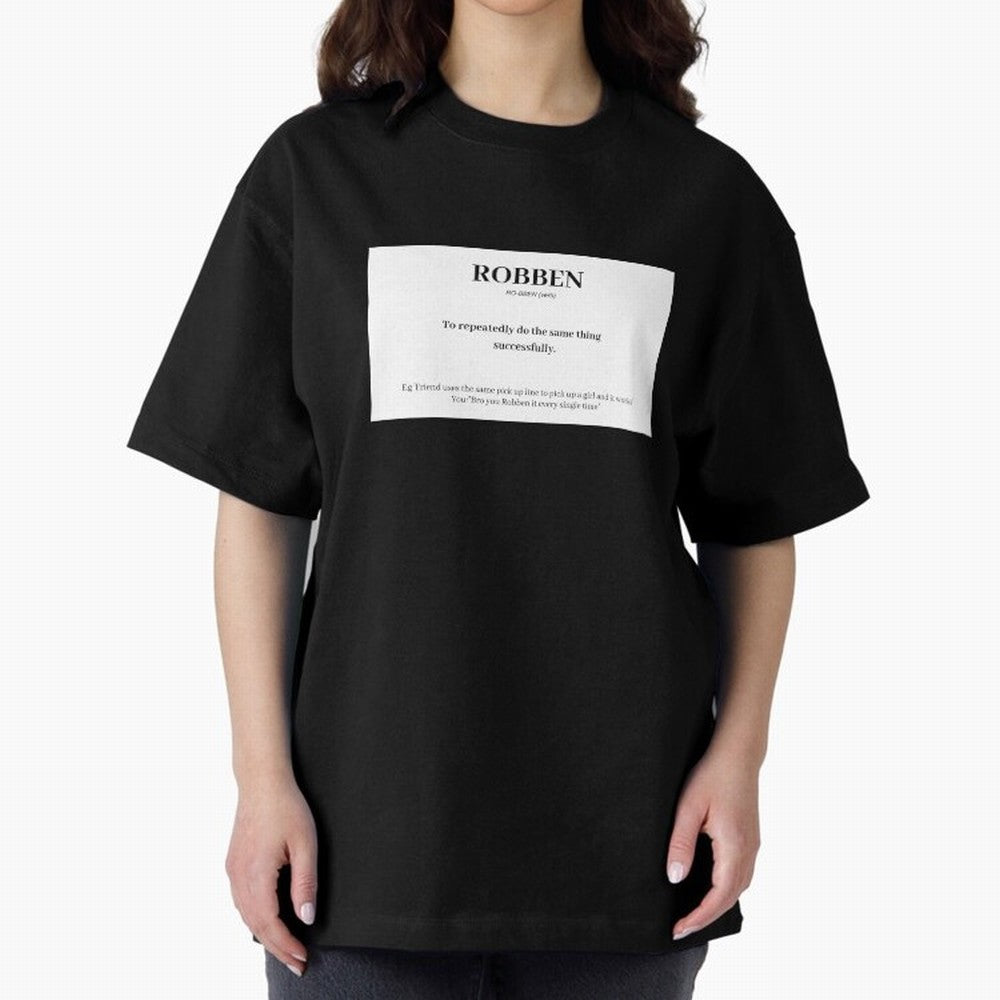 ROBBEN Oversized T-Shirt Feel the Roar of the FIFA World Cup 2026 USA Canada Mexico Journey through Cristiano Ronaldo, Haaland and CR7 Highlights, Netherlands Pride, Champion Mindset, Group Stage Buzz, Knockout Tension and Passionate Fan Culture;