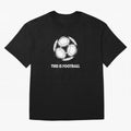This Is Football Oversized T-Shirt Relive Legendary Nights from FIFA World Cup 2026 USA Canada Mexico Spirit, Driven by Argentina and Brazil, Messi and Cristiano Ronaldo, Champion Mindset, Group Stage Buzz, Knockout Tension and Passionate Fan