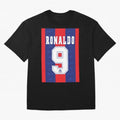 Barcelona Vintage Shirt 1995 Ronaldo 9 Oversized T-Shirt Follow FIFA World Cup 2026 Group Stage Spirit, Centered on Netherlands, Messi, CR7 and Mbappe, Supporter Pride, Iconic Celebrations, Legendary Names and Global Match Day Energy; Made for