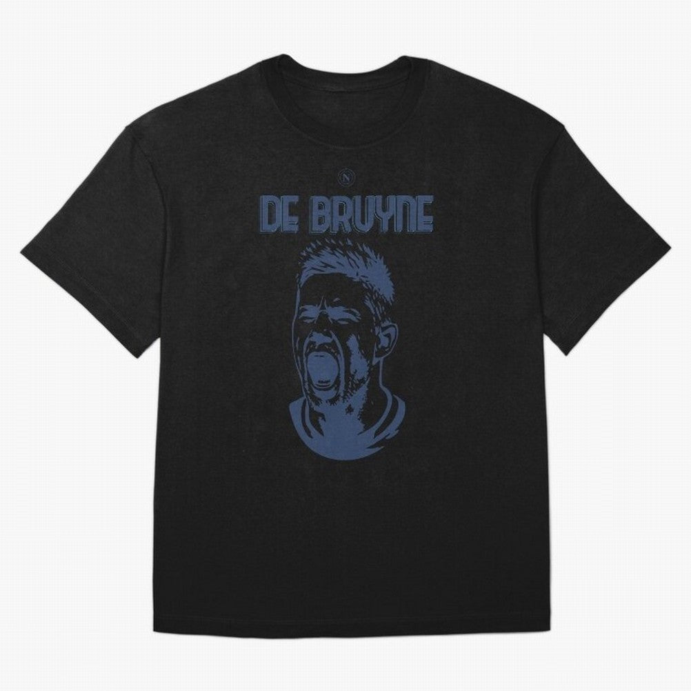 SSC NAPOLI KEVIN DE BRUYNE Oversized T-Shirt Represent Global Football Passion for FIFA World Cup 2026 USA Canada Mexico, Filled with Messi and Cristiano Ronaldo, England and Germany, Goal Celebration Energy, Supporter Heritage, Football Icons and