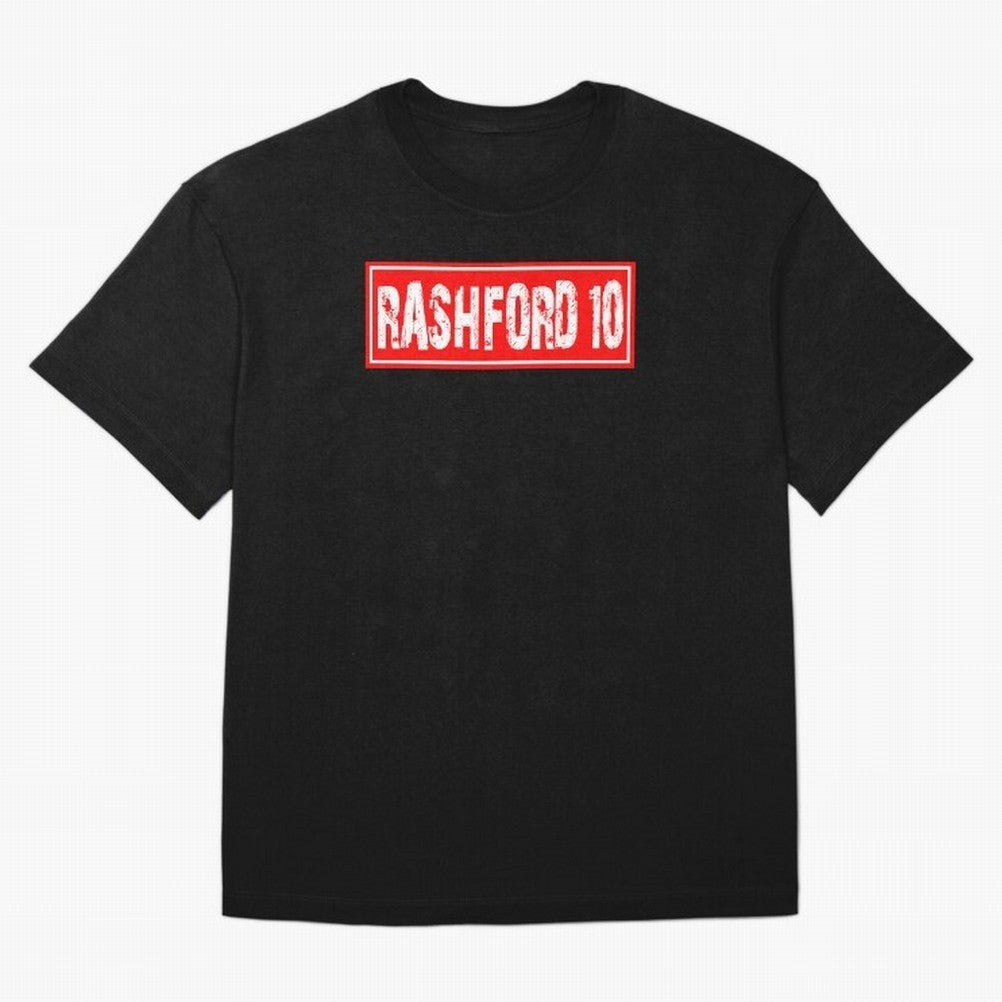 Marcus Rashford Oversized T-Shirt Turn Up for Match Day Hype around FIFA World Cup 2026, Haaland and Mbappe, Spain, Tournament Hype, Historic Matchups, Family Viewing Parties and Global Sports Pride; Created for Match Day Parties, Soccer Gifts, Fan