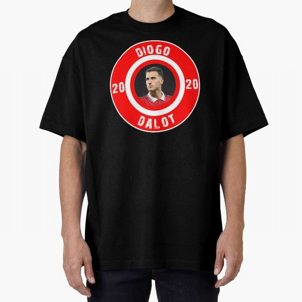 Diogo Dalot Oversized T-Shirt Follow the Final Road of Global Football Passion for FIFA World Cup 2026 Group Stage, Connected to CR7 and Messi, England, Football History, Final Match Energy, Crowd Noise and Once in a Lifetime Moments; Made for